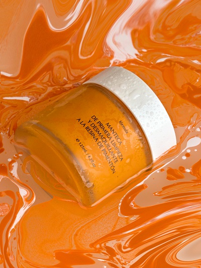 MANTECA DE PRIMERA LIMPIEZA Y DESMAQUILLANTE A LA RESINA DEL PIMENTÓN