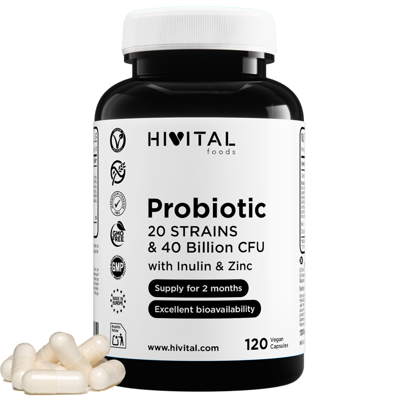 HIVITAL PROBIOTICOS 120 CAP VEGANO