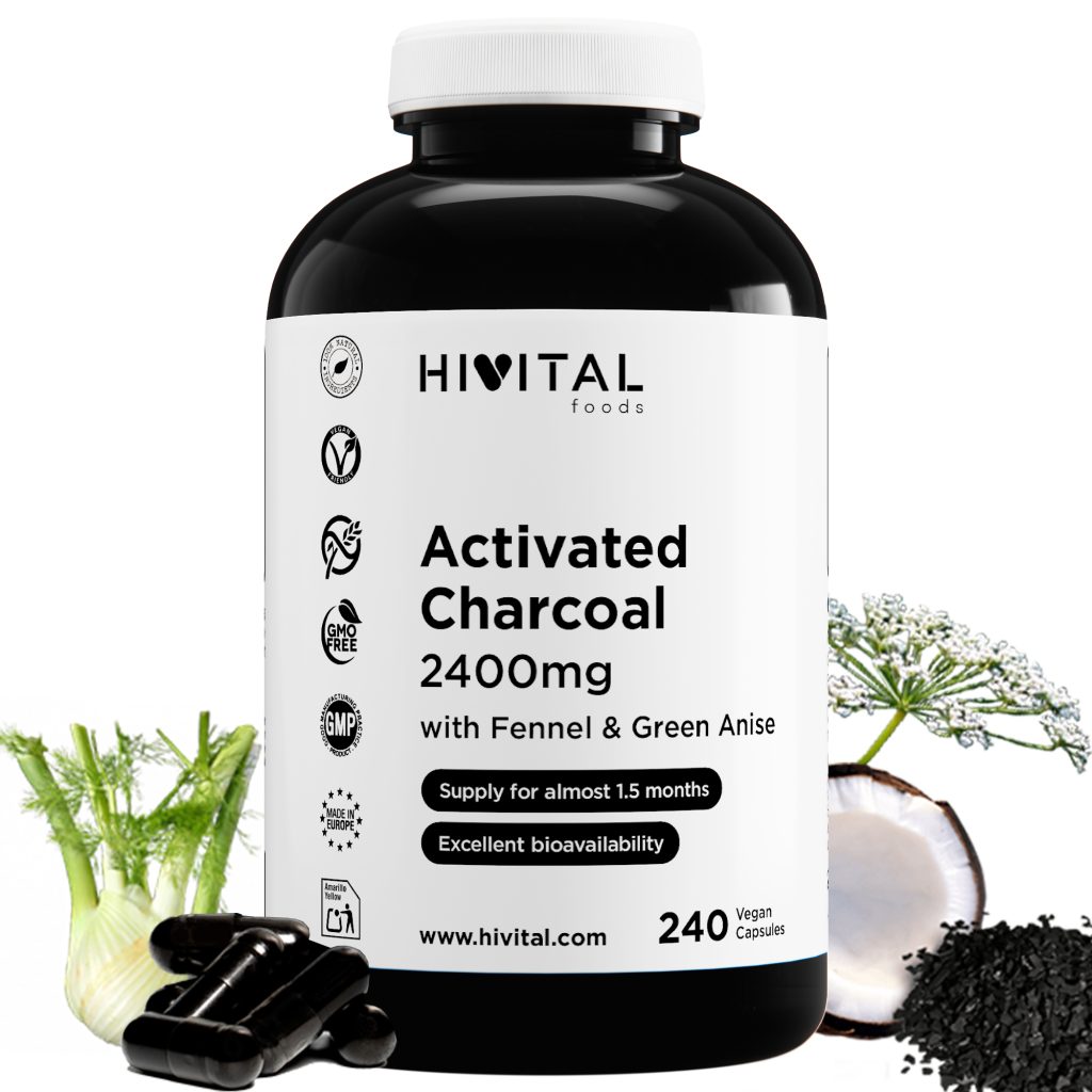 HIVITAL CARBON ACTIVADO 2400 MG