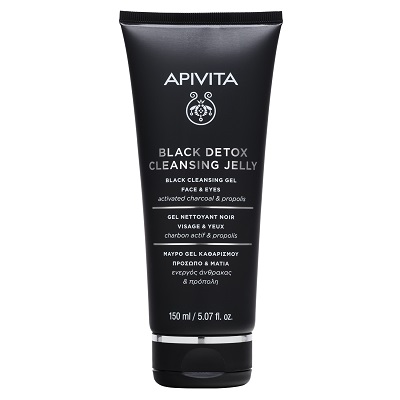 APIVITA GEL LIMPIADOR NEGRO DETOX ROSTRO Y OJOS 150ML