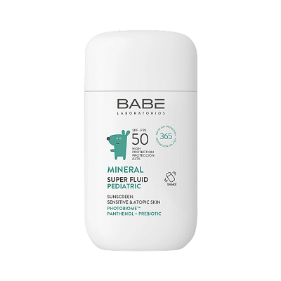 BABE PEDIATRIC SUPER FLUID MINERAL SPF50+ 50ML