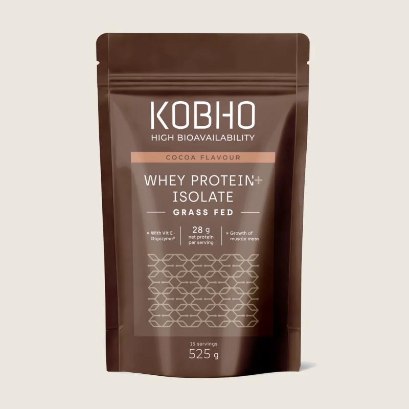 KOBHO PROTEINA WHEY AISLADA (CACAO) 525 G 