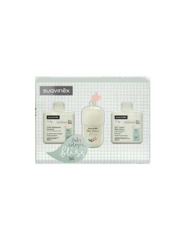 SUAVINEX SET BLISS COLONIA + LECHE + BAÑO