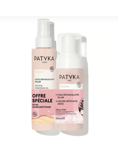 PATYKA DUO DOBLE LIMPIEZA ACEITE +ESPUMA LIMPIADORA 
